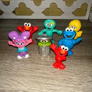Sesame Street Neighborhood Friends Figures Sesame Workshop Toys 7 Figures